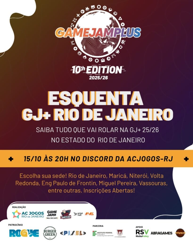 ESQUENTA GJ+ – ESTADO DO RIO DE JANEIRO!